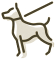 icon dog leash sanctuary
